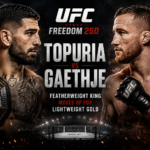 Topuria vs Gaethje UFC Freedom 250