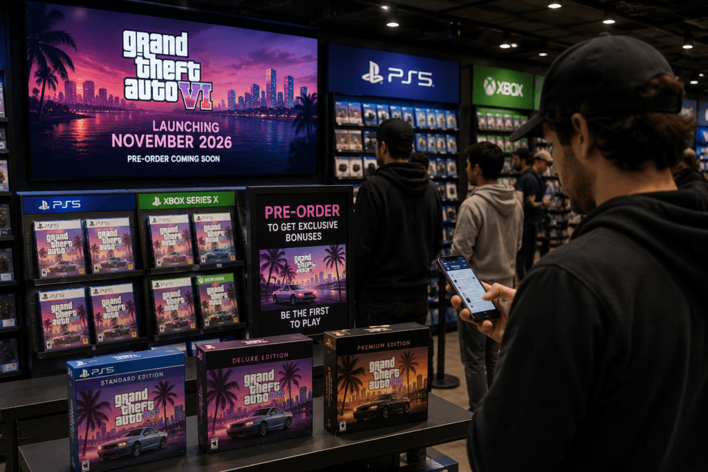 GTA 6 Release Date, Pre-Orders, Price & Everything Confirmed for November 2026