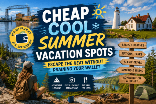 Cheap Cool Summer Vacation Spots