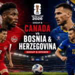 Canada vs Bosnia & Herzegovina Preview