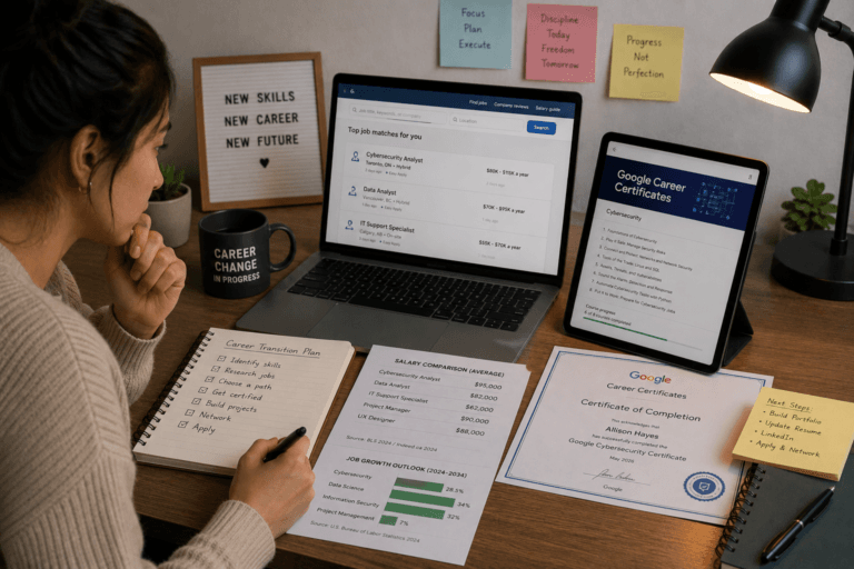 Are Google Career Certificates Worth It? An Honest Track-by-Track ROI Guide for US and Canadian Career Changers