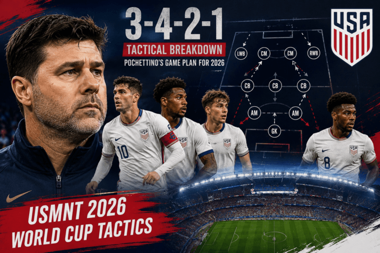 How Pochettino's 3-4-2-1