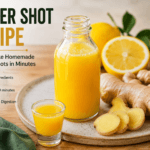 Ginger Shot Recipe: How to Make Homemade Wellness Shots in Minutes — simple ingredients, ready in 10 minutes, immunity and digestion support