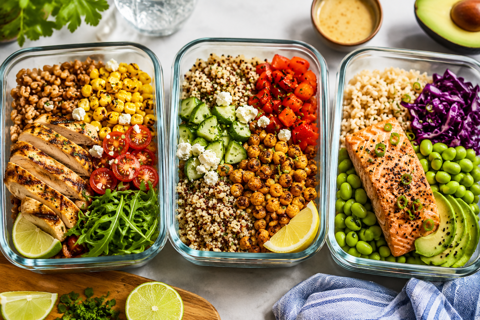 easy protein bowls summer