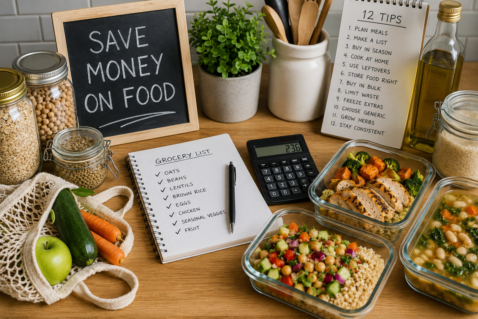 meal prep to save money