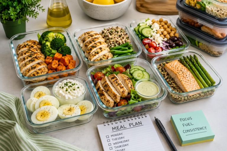 weekly meal prep ideas to lose weight