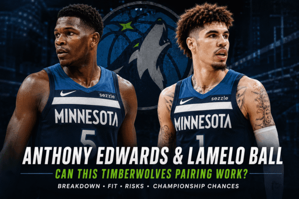 Anthony Edwards and LaMelo Ball in Minnesota Timberwolves jerseys — can this pairing work? Breakdown, fit, risks, championship chances