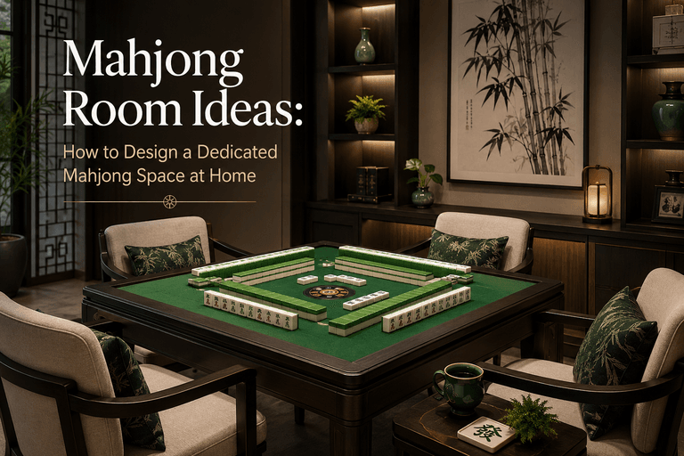 How to Design a Dedicated Mahjong Space at Home